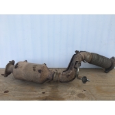 Приёмная труба глушителя, гофры после катализаторов Б/У оригинал. Б/У оригинал.