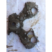 Передняя крышка двс (цепи ГРМ) Б/У оригинал. VK45DE