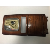 Консоль АКПП в сборе дерево, бежевый Б/У оригинал. S51.