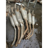 Глушитель задняя часть (банка) COROLLA E180 1ZR 2013-2017 б/у