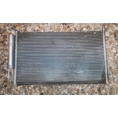 Радиатор кондиционера в сборе Б/У оригинал. F15, HR16DE. Пластиковый кроншт.