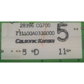 Кнопки управления магнитоллой и дисплеем Б/У оригинал. S50