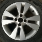 Диск колёсный литой Б/У оригинал. NISSAN NOTE E11E, R15 5,5J 4X100 ET45 DIA60,1. (D0300-BH00A, D0300-BH01A-)